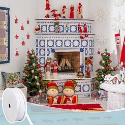 Ленты из полиэстера 30 м&nbsp;OCOR-WH0058-82