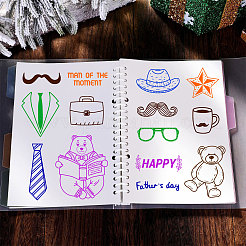 Пластиковые штампы пвх DIY-WH0167-56-210