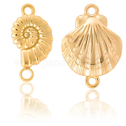 20 шт. 2 стиля подвесок-соединителей из нержавеющей стали 304&nbsp;STAS-BBC0007-67G