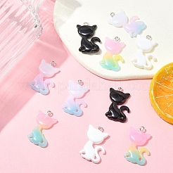 4 цвет подвески из смолы&nbsp;RESI-YW0003-37