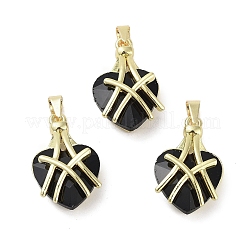 Подвески из настоящего латунированного стекла из золота 18 карат&nbsp;KK-R161-01G