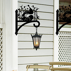 Железный кронштейн для вешалки для растений&nbsp;HJEW-WH0088-009