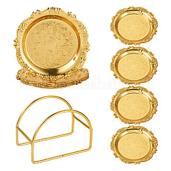 6шт железный поднос&nbsp;DIY-MB0003-10