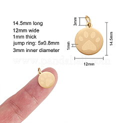 201 брелок для домашних животных из нержавеющей стали&nbsp;STAS-CJ0001-97G