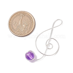 Волочильный станок прозрачное стекло медная проволока обернутая большие подвески&nbsp;PALLOY-JF03212