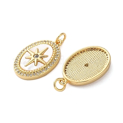 Латунные микро проложить кубического циркония подвески&nbsp;KK-U070-24G