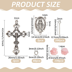 Наборы для самостоятельного изготовления четок-розариев&nbsp;DIY-PH0033-63