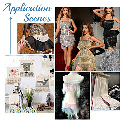 Лента из полиэстера с кисточками длиной 2 м.&nbsp;OCOR-PH0002-33