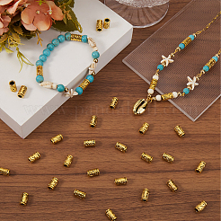 100 шт. европейские бусины из сплава в тибетском стиле&nbsp;TIBEB-SP0001-09