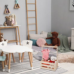 1 мешок полых радужных деревянных ящиков для детского душа&nbsp;ODIS-UN0001-17