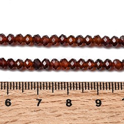 Гранат природный бисер нитей&nbsp;G-D347-B09