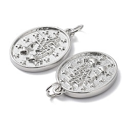 Латунные подвески-медали&nbsp;KK-R148-06P