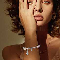 200 шт. 2 цвета бусины из сплава в тибетском стиле&nbsp;TIBEB-FG0001-05