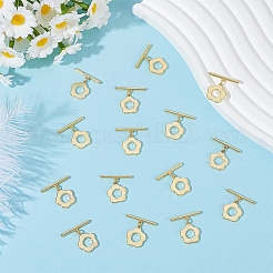 15шт латунные застежки&nbsp;KK-ME0002-34G