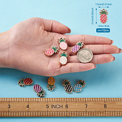 Подвески из эмали и сплава&nbsp;ENAM-BT0001-04