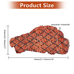 Полосатый стейк с имитацией ПВХ&nbsp;FIND-WH0420-54