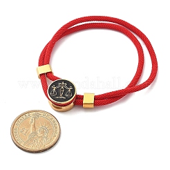 Созвездие нейлоновые шнуры многорядные браслеты&nbsp;BJEW-U016-01B-09