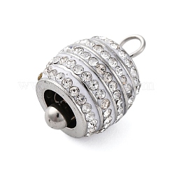 Подвески из нержавеющей стали 304 с кристаллами и стразами&nbsp;STAS-H235-12P