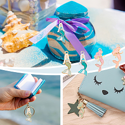 80шт 10 стиля подвески из сплава с эмалью&nbsp;ENAM-GA0001-09