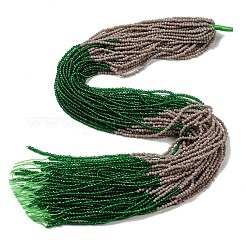 Прозрачный градиент цвета стеклянные бусины пряди&nbsp;LS-GLAA-H021-01A-44