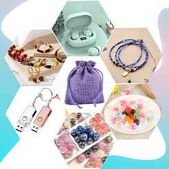 24 шт. мешковина упаковочные мешки мешки с завязками&nbsp;ABAG-BBC0001-07C