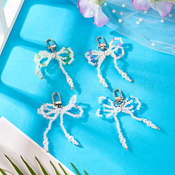 4 шт. 4-цветный АБС-пластик&nbsp;AJEW-TA0002-28