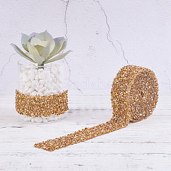 Блестящая смола исправления горный хрусталь (клей-расплав на спине) OCOR-WH0052-01C