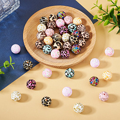 48шт 12 цвета силиконовые бусины&nbsp;SIL-TA0002-61A