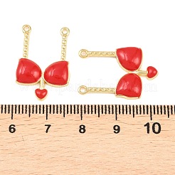 Латунь эмаль подвески&nbsp;KK-B167-03G