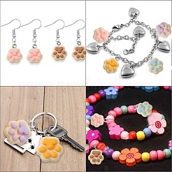 40 шт. 5 цвета непрозрачные подвески из смолы&nbsp;RESI-CJ0002-31