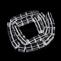 Прозрачные стеклянные бусины&nbsp;GLAA-N001-46A