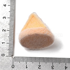 Рождественские подвески из непрозрачной смолы с эффектом флокирования&nbsp;LS-RESI-F062-04F