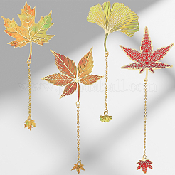 4 шт. закладки из листового сплава&nbsp;AJEW-SP0003-39