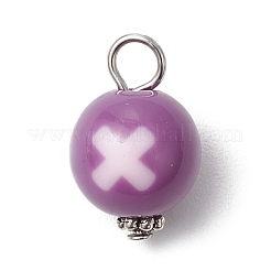 Подвески из сплава и акрила&nbsp;PALLOY-JF03884