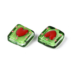 Ручной спрей окрашены бусины бисера&nbsp;LAMP-N035-02F