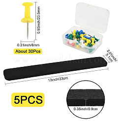 Самоклеящиеся фетровые стикеры для блокнотов&nbsp;AJEW-WH20070-083A