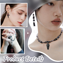 44шт 11 стиля хэллоуин тема сплава эмаль подвески&nbsp;ENAM-ME0001-45