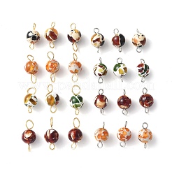 24 шт. подвески-соединители из синтетического янтаря&nbsp;PALLOY-JF03413