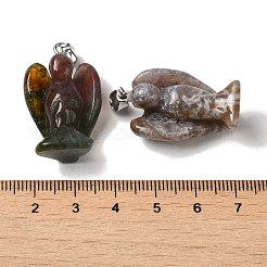 Природного индийского агата подвески&nbsp;G-C095-03P-04