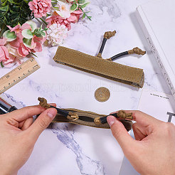 Тактическая жилетная лента-молния из нейлона и пластика&nbsp;DIY-WH0128-60A