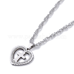 201 цепочка из нержавеющей стали в сингапурском стиле&nbsp;NJEW-C042-11P