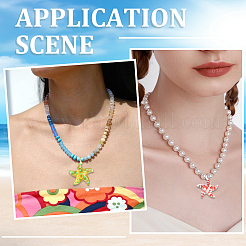 6шт 6 цвета подвески ручной работы лэмпворк&nbsp;LAMP-SC0001-49