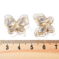 Прозрачные акриловые бусины&nbsp;MACR-M045-01