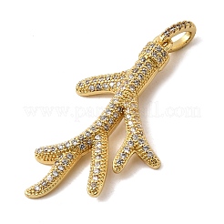 Латунные микро проложить кубического циркония подвески&nbsp;KK-I360-004G-01