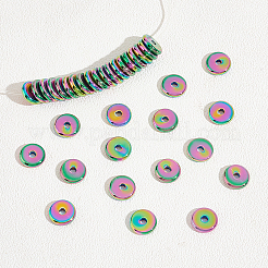 60 шт. 201 бусины из нержавеющей стали&nbsp;STAS-UN0051-96