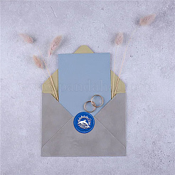 Латунная восковая печать штамп с ручкой&nbsp;AJEW-WH0184-0928