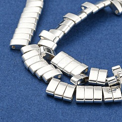 Гальванические нити из синтетических немагнитных гематитовых бусин&nbsp;G-I360-B02-04