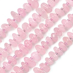 Природного розового кварца нитей бисера&nbsp;G-F821-B02-01