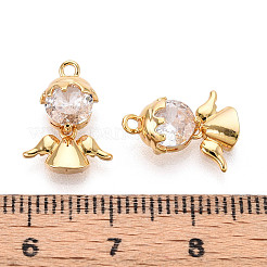 Латунные микро проложить кубического циркония подвески&nbsp;KK-N263-60G