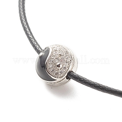 Экологически чистые корейские ожерелья из вощеного полиэстера&nbsp;NJEW-JN03783